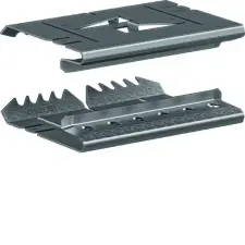 Hager BRS651009 Toldóelem (kupplung) pár, BRS, acél, 70x100mm (fedél: 80mm) földelés átvezető villanyszerelés