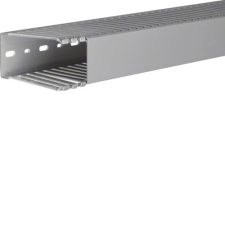 Hager DNG5002507030B Perforált vezetékcsatorna 50x25,szürke villanyszerelés
