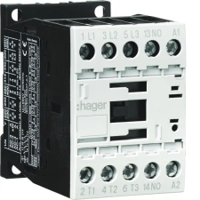 Hager EV00910E Kontaktor 3P, 9A, 4 kW EV00910E villanyszerelés