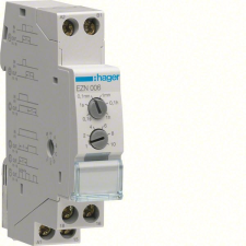 Hager EZN006 Időrelé, multifunkciós, 1 váltó, 10A-230V AC, 12-48V DC, 24-230V AC villanyszerelés