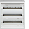 Hager FD32DN Vega D, 3 soros, falon kívűli elosztó, teljesen beépített, ajtó nélkül, 300mm üres hely (2 sor), 600x550x193, 24 modul