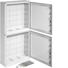 Hager FL356B Műanyag, 2 részes állószekrény lábazatttal, 1750x850x300, IP65 villanyszerelés