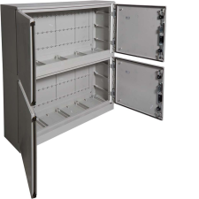 Hager FL360B Műanyag, 2 részes állószekrény lábazatttal, 1150x1100x300, IP65 villanyszerelés