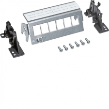 Hager FZ06MK 6x patch panel, Keystone, üres villanyszerelés