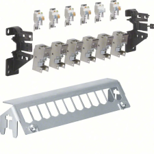 Hager FZ12MM Volta 12db-os patch panel - 6db RJ45 csatlakozóval villanyszerelés