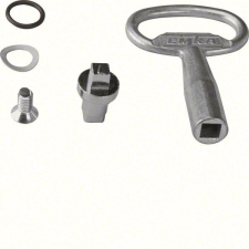 Hager FZ503N Univers zár, négyzetes betéttel, 7mm, IP54 villanyszerelés