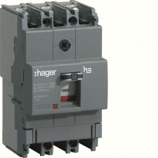 Hager HDA160L x160 TM kompakt megszakító, 3P, 160A, 18kA villanyszerelés