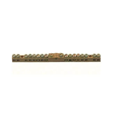 Hager K156 Golf N/PE sín 1x25mm2 + 8x16mm2 + 8x16mm2, 122mm villanyszerelés