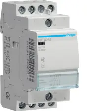 Hager Kft HAGER ESC425S mágneskapcsoló,csendes, 4Z, 25A, 230V AC, moduláris villanyszerelés