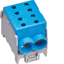 Hager KH70B Betáplálókábel leágazó sorkapocs,2x70/ 2x50 mm2 1P kék villanyszerelés