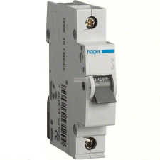 Hager Kismegszakító 1P,10A, C karakterisztika, 4,5 kA (Hager MY110) villanyszerelés