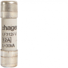Hager LF312PV Fotovoltaikus biztosíték 10x38 mm 12A villanyszerelés