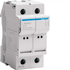 Hager LSN502 Olvadóbiztosítós szakaszoló 10,3x38 mm 2P 2M villanyszerelés
