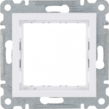 Hager Lumina WL2510 adatper 45x45mm-es készülékekhez fehér burkolattal, keret nélkül IP20 villanyszerelés