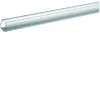 Hager M1659TRAN Minicsatorna, PVC; 7,5-10mm kábelek pattintós rögzítésére, átlátszó