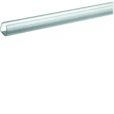 Hager M1659TRAN Minicsatorna, PVC; 7,5-10mm kábelek pattintós rögzítésére, átlátszó villanyszerelés