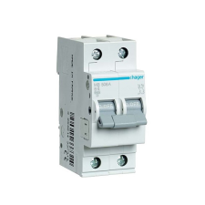 Hager MB506A Kismegszakító 1P+N, B-6A, 6kA/10kA, 2M villanyszerelés