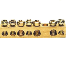 Hager N/PE sín 3x16mm2+4x10mm2, L=49mm, talp nélkül (Hager K142) villanyszerelés