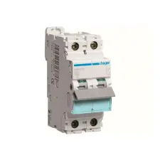 Hager NBN232 Kismegszakító 2P, B-32A, 10kA/15kA, 2M villanyszerelés