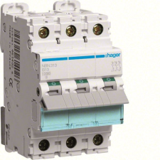 Hager NBN313 Kismegszakító 3P, B-13A, 10kA, 3M villanyszerelés