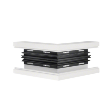 Hager R88629001 Külső sarok, alapprofilból, BR, PVC, 85x170mm, krémfehér villanyszerelés