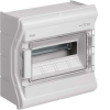 Hager VE112SN Vector elosztó, IP65, 12 modul, UV álló. 302x310x151mm