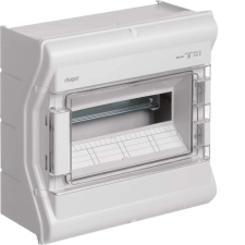 Hager VE112SN Vector elosztó, IP65, 12 modul, UV álló. 302x310x151mm villanyszerelés