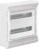 Hager VE218SN Vector elosztó, IP65, 36 modul, UV álló. 452x418x151mm