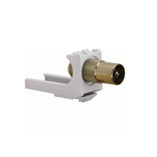 Hager VZ317FS KOAX modul, IEC-dugó, Volta multimédia villanyszerelés