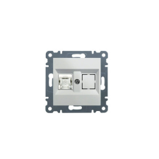 Hager WL2110 Számítógépaljzat RJ45, cat.5e, UTP - fehér villanyszerelés