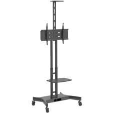 HAGOR HP Twin Stand állványrendszer 32-55" fekete tv állvány és fali konzol