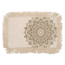 Hagyományos Mandala Párnahuzat - 30x50cm - bronz lakástextília
