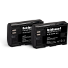 Hahnel HL-E6 Twin Pack (Canon LP-E6 1650mAh)