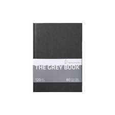 Hahnemühle The Grey Book rajz- és vázlatfüzet, 120 g, 40 lap - A5 füzet