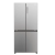 Haier HCR3818ENMM No Frost side by side hűtőszekrény francia ajtós kialakítással, 311/156L, inverter kompresszor, 83.3x65x181.5 cm, New Platinum inox szín