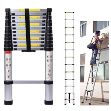  Haina HB-6391 Teleszkópos Alumínium Létra, 6.2 m létra és állvány