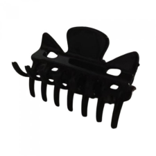  Hair Power fekete hajcsipesz HCS955, 4 cm hajdísz
