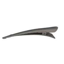 Hair Power matt ezüst hajcsipesz HP396, 8 cm hajdísz