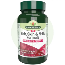  Haj - Bőr - Köröm tabletta - 30db - Natures Aid vitamin és táplálékkiegészítő