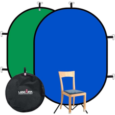 Hakutatz Chroma Key - Összecsukható háttér zöld/kék 150cm*100cm MOUJ-062 háttérkarton