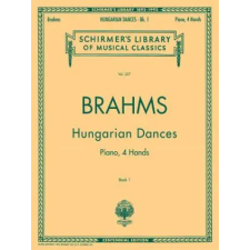 HAL LEONARD Hungarian Dances, Book 1: Piano, 4 Hands | Johannes Brahms egyéb könyv