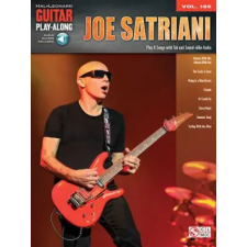 HAL LEONARD Joe Satriani: Guitar Play-Along Vol. 185 | Joe Satriani egyéb könyv