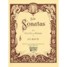 HAL LEONARD Six Sonatas: Flute | Johann Sebastian Bach,J. S. Bach egyéb könyv