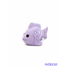  Halacska figura - Lila dekorációs kellék