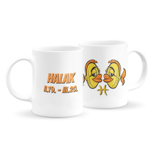  Halak csillagjegyes vicces bögre bögrék, csészék