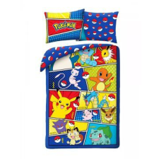 Halantex Pokémon: pokemonok ágynemű garnitúra - 140 x 200 cm, pamut lakástextília