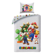 Halantex Super Mario: Ágynemű garnitúra 140x200 cm, microfiber lakástextília
