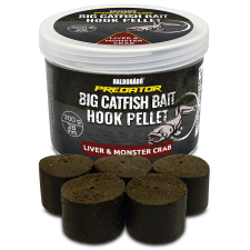 Haldorádó Catfish Bait Hook Pellet 28 mm - Liver & Monster Crab bojli, aroma