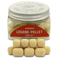  Haldorádó Legend Pellet Pop Up 12, 16 mm 50g - Fokhagymás Hal bojli, aroma