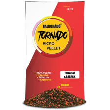 Haldorádó TORNADO Micro Pellet - Tintahal &amp; Barack 400g bojli, aroma